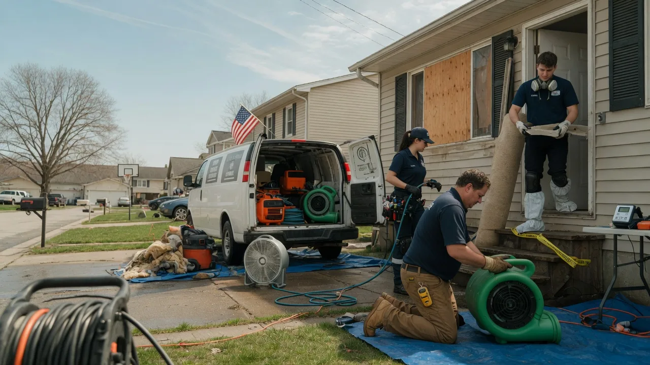 Water Damage Restoration in Wood Dale, IL near me
